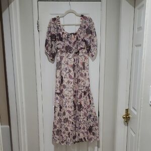 Floral Print Women's Dress